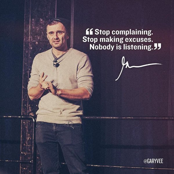 [29] Stop Making Excuses